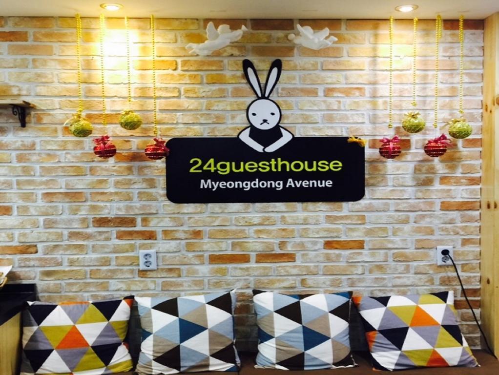 24 Guesthouse Myeongdong Avenue Seul Exterior foto